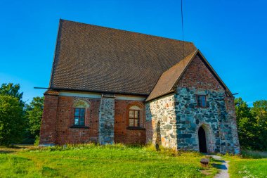 Hattula, Finlandiya 'daki Kutsal Haç Kilisesi.