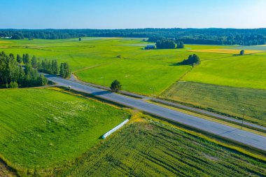 Finlandiya 'nın tarım arazisi.