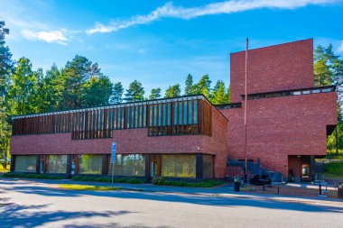 Finlandiya 'daki Saynatsalo Belediye Binası