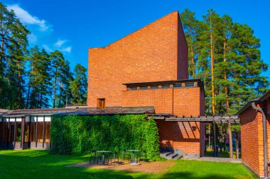 Finlandiya 'daki Saynatsalo Belediye Binası
