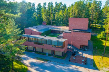 Finlandiya 'daki Saynatsalo Belediye Binası