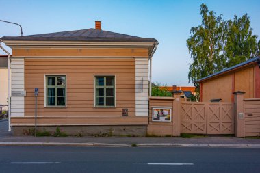 Finlandiya 'daki Eski Kuopio Müzesi.