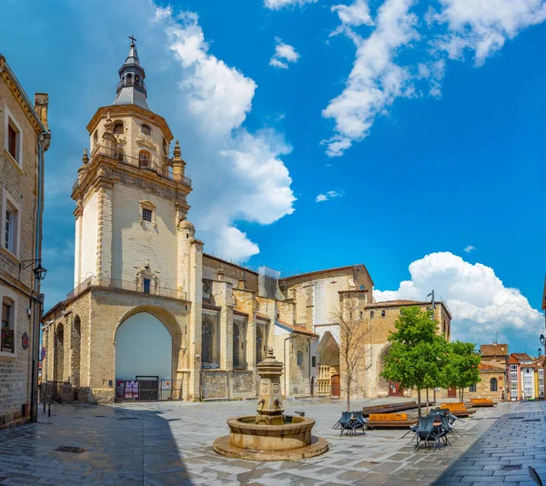 Kathedraal Van Vitoria Gasteiz Spanje — Stockfoto