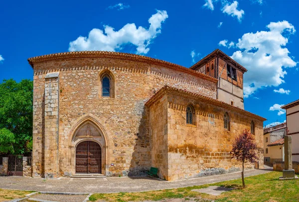 Spanyol Şehri Covarrubias Daki Santo Tomas Kilisesi — Stok fotoğraf