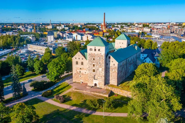 Veduta Del Castello Turku Finlandia — Foto Stock