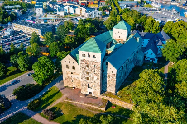 Veduta Del Castello Turku Finlandia — Foto Stock