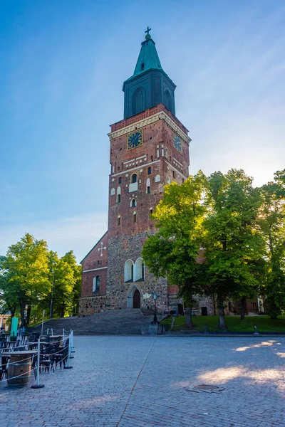 Veduta Della Cattedrale Turku Finlandia — Foto Stock