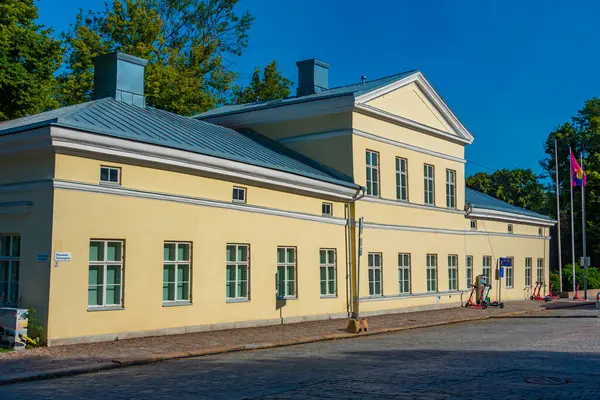 Historische Häuser Turku Finnland — Stockfoto