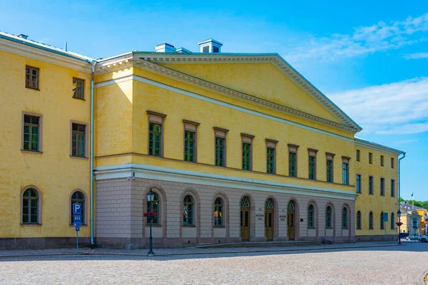 Здание Старой Академии Турку Финляндия — стоковое фото