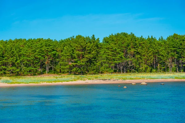 Природний Пляж Поблизу Ганко Фінляндія — стокове фото