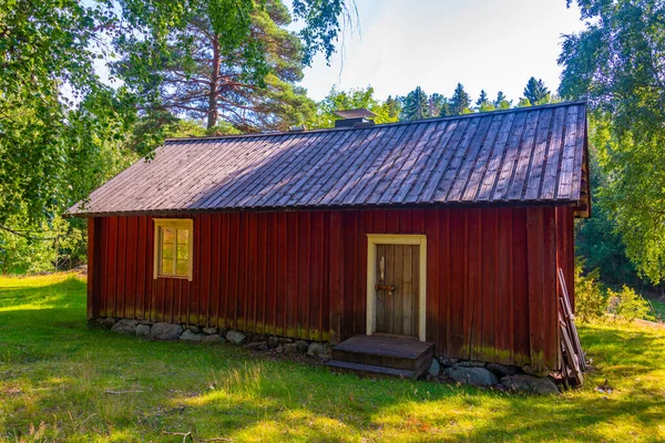 핀란드의 보르그 마을에 박물관 — 스톡 사진