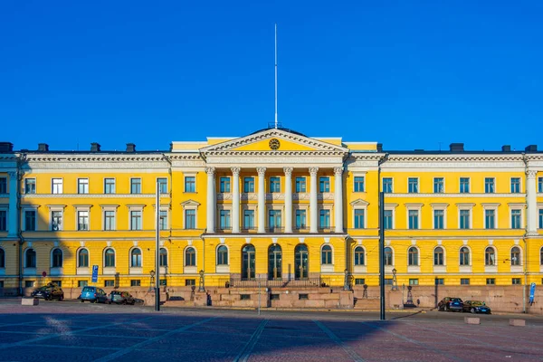 Miniszterelnöki Hivatal Helsinki Finnország — Stock Fotó
