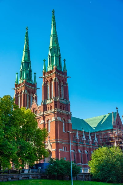 Церковь Святого Иоанна Столице Финляндии Хельсинки — стоковое фото