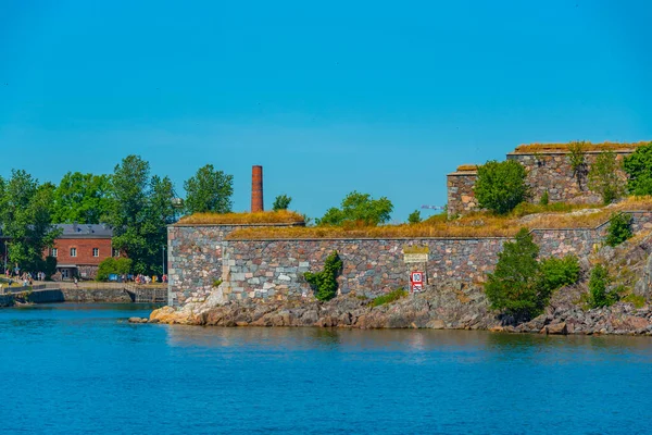 stock image View of Suomenlinna fortress in Finland.