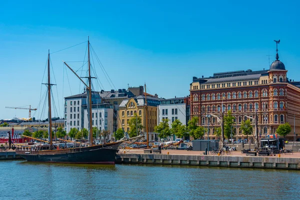 Waterfront Finnish Capital Helsinki — Stock Photo, Image
