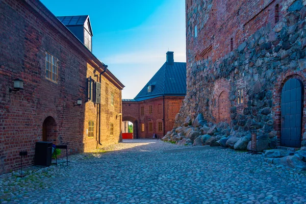 stock image View of Hame castle in Finnish town Hameenlinna