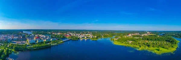 Aerial View Finnish Town Hameenlinna — Stock Photo, Image