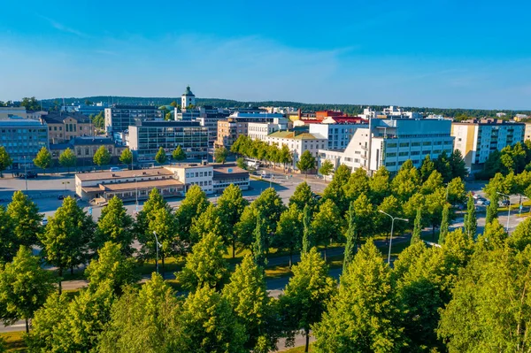 Luftaufnahme Der Finnischen Stadt Hameenlinna — Stockfoto