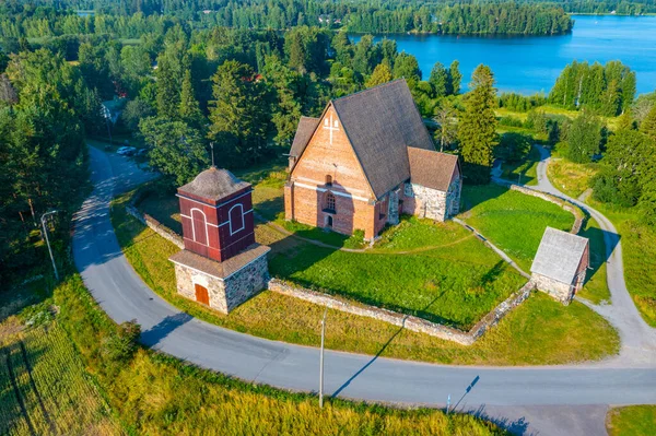 Церковь Святого Креста Хаттуле Финляндия — стоковое фото