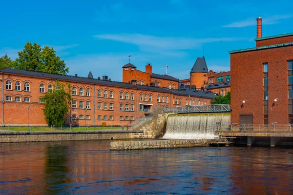 Tammerkoski Falls Tampere Finland — Stockfoto