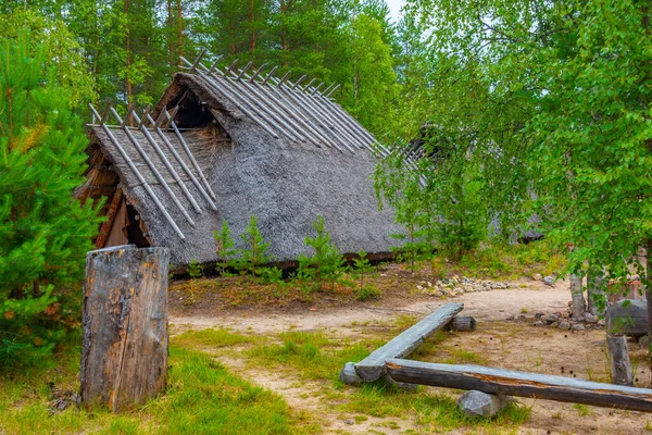 Centrum Epoki Kamienia Łupanego Finlandii — Zdjęcie stockowe