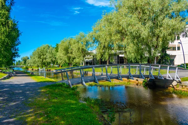 Flusspark Sunti Fluss Kokkola Finnland — Stockfoto
