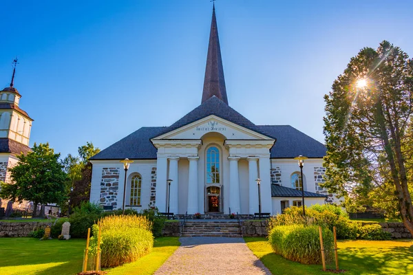 Kościół Pedersore Jakobstad Finlandii — Zdjęcie stockowe