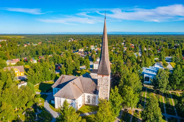 stock image Pedersore Church in Jakobstad in Finland