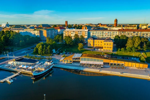 Waterkant Van Finse Stad Vaasa — Stockfoto