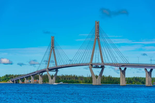 Προβολή Της Γέφυρας Replot Στη Φινλανδία — Φωτογραφία Αρχείου