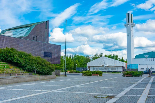 Panorama Uitzicht Moderne Architectuur Van Finse Stad Seinajoki — Stockfoto