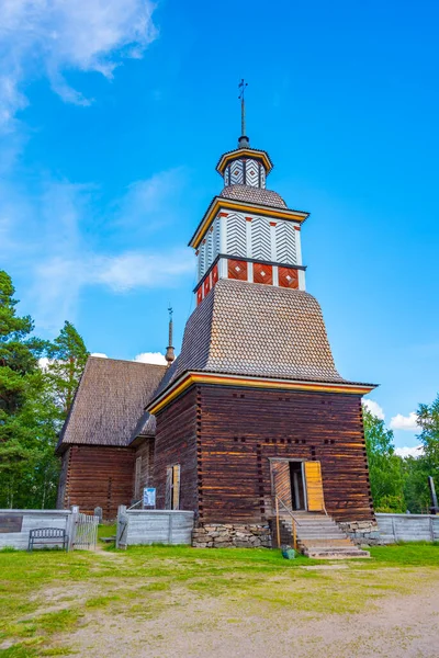 stock image The Old Church of Petajavesi in Finland.