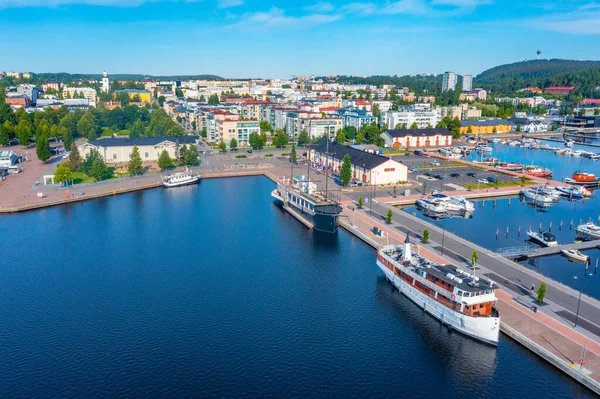 Finlandiya, Kuopio Limanı Panoraması.