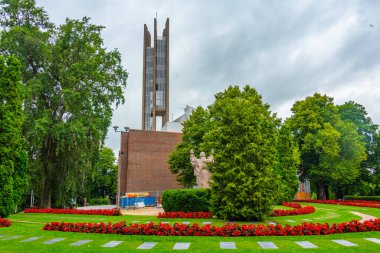 Finlandiya 'nın Lahti kentindeki Ristinkirkko Kilisesi.