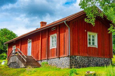 Fiskars, Finlandiya 'daki eski fabrikaların konut binaları.