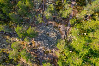 Sammallahdenmaki, Finlandiya 'da Rauma yakınlarında bir Bronz Çağı mezarlığı.