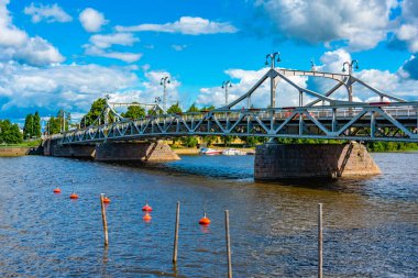 Pori, Finlandiya 'da Porinsilta Köprüsü.