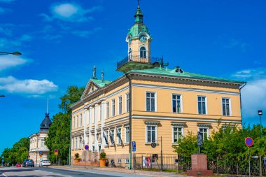 Finlandiya 'daki eski belediye binası Pori.