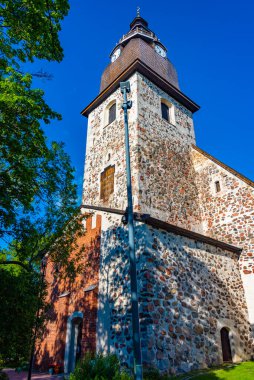 Finlandiya 'nın Naantali kentindeki kilise.