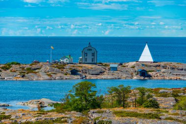 Finlandiya 'daki Aland Adalarındaki Kobba Klintar pilot istasyonu.