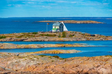 Finlandiya 'daki Aland Adalarındaki Kobba Klintar pilot istasyonu.