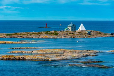 Finlandiya 'daki Aland Adalarındaki Kobba Klintar pilot istasyonu.