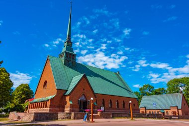 Finlandiya 'daki Aziz George Kilisesi Mariehamn.