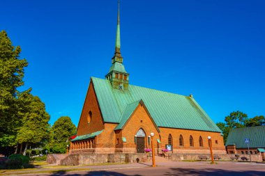 Finlandiya 'daki Aziz George Kilisesi Mariehamn.