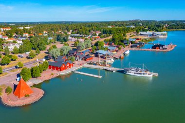 Sjokvarteret, Finlandiya 'nın Aland adalarında Mariehamn' da açık hava müzesi