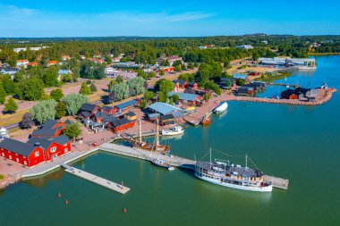 Sjokvarteret, Finlandiya 'nın Aland adalarında Mariehamn' da açık hava müzesi
