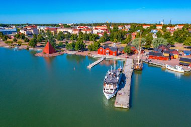 Sjokvarteret, Finlandiya 'nın Aland adalarında Mariehamn' da açık hava müzesi