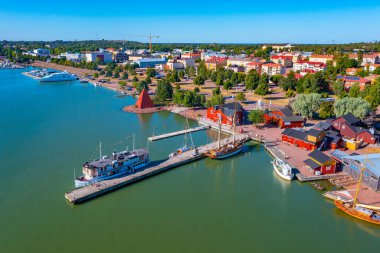 Sjokvarteret, Finlandiya 'nın Aland adalarında Mariehamn' da açık hava müzesi