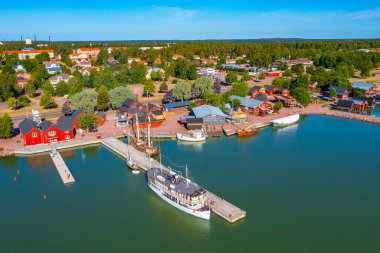Sjokvarteret, Finlandiya 'nın Aland adalarında Mariehamn' da açık hava müzesi