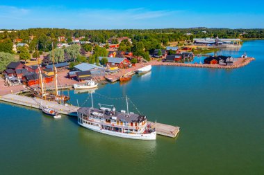 Sjokvarteret, Finlandiya 'nın Aland adalarında Mariehamn' da açık hava müzesi